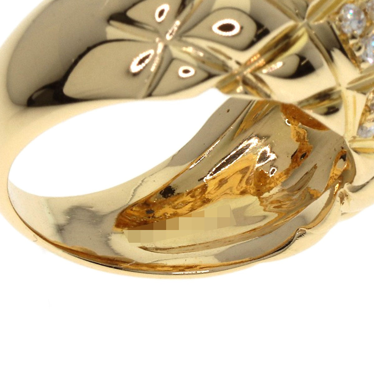 Chaumet Belcordriere Sapphire Diamond Ring K18