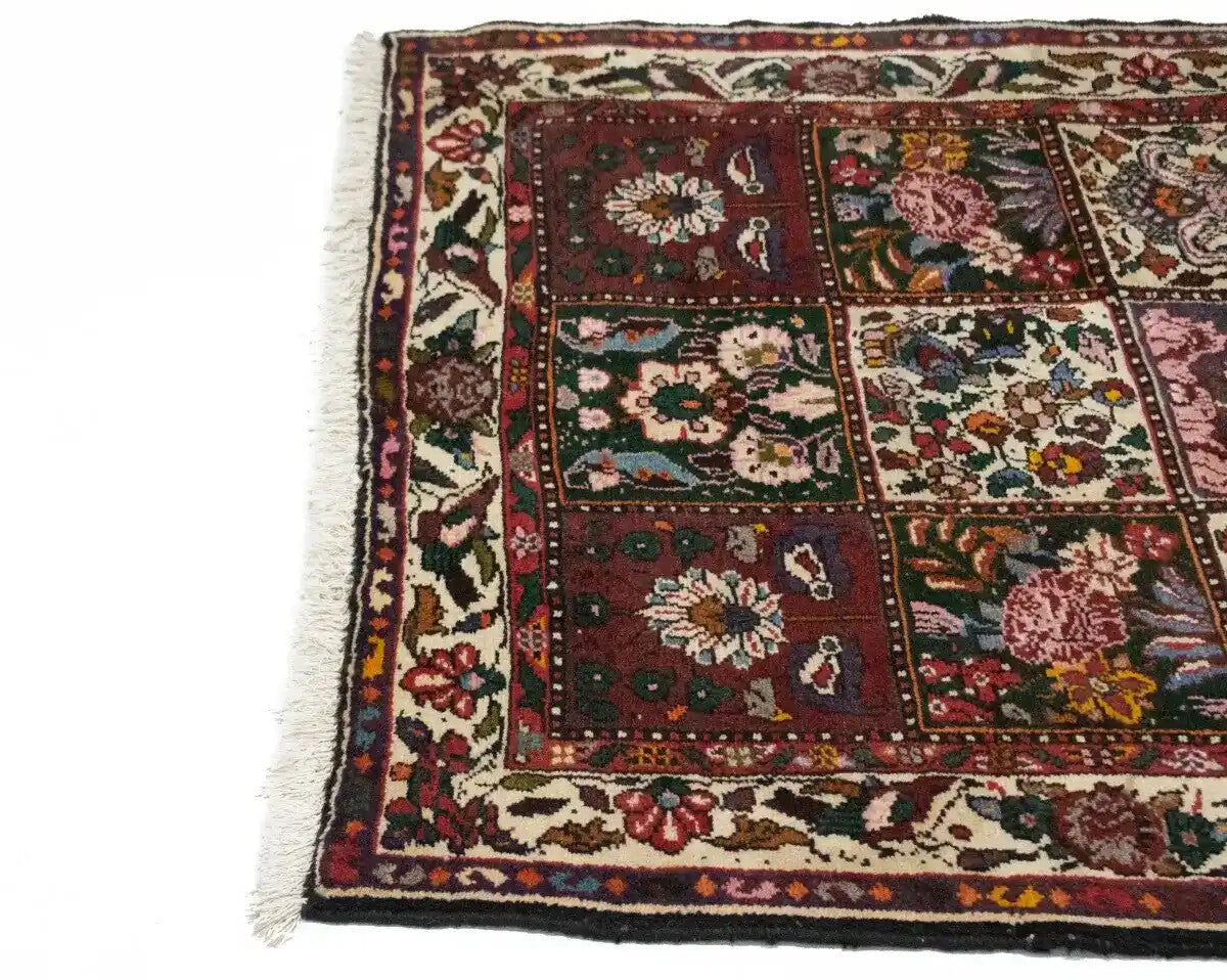 Vintage Handmade Floral Garden Design Oriental