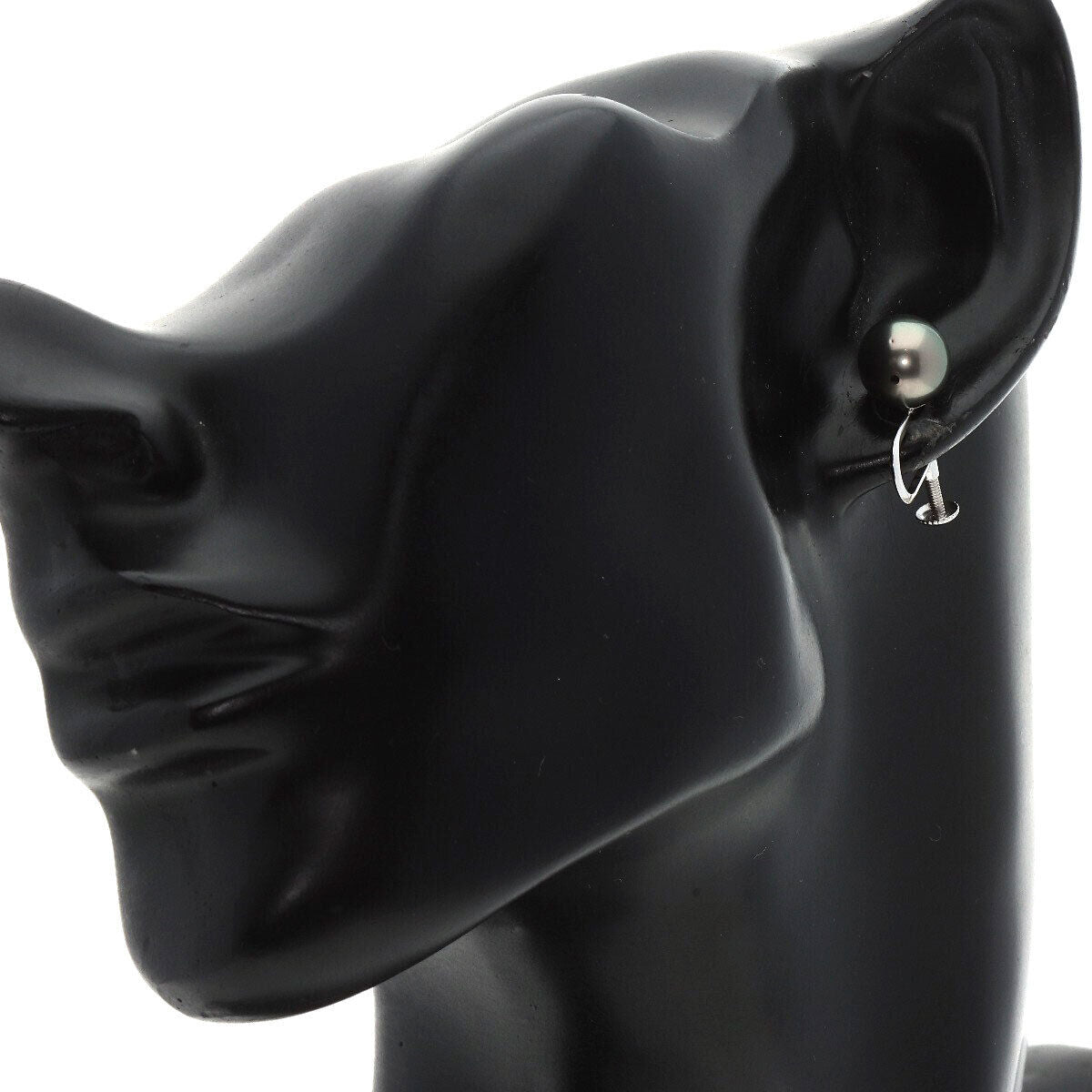 South SeaPearl Pearl Earring K18 White Gold 2.9g
