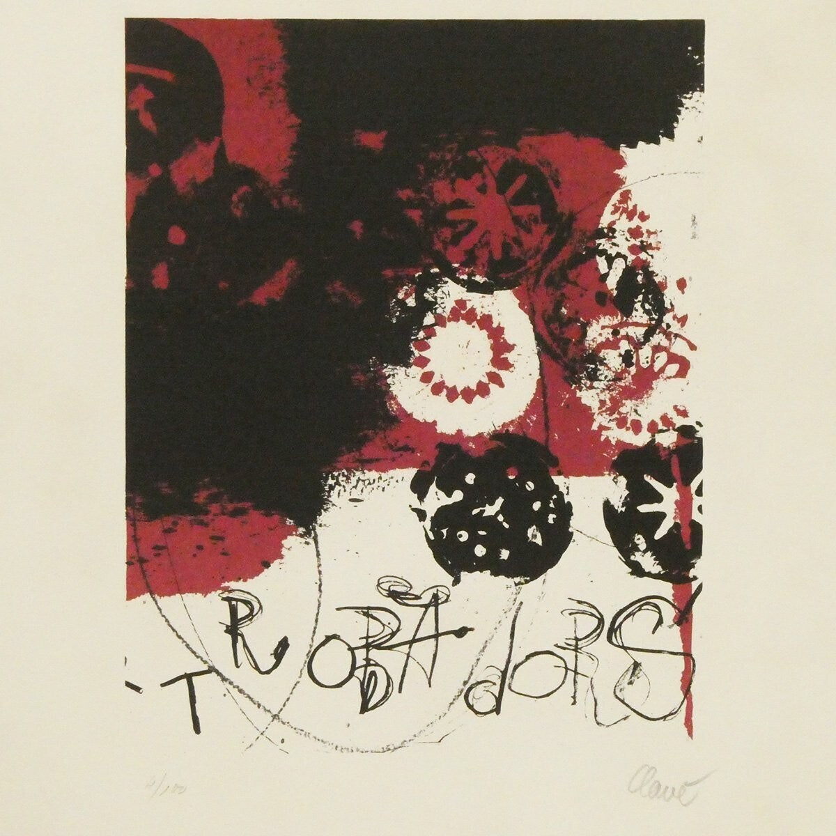 Antoni Clave (Spain) "Trobadors" Signed Limited