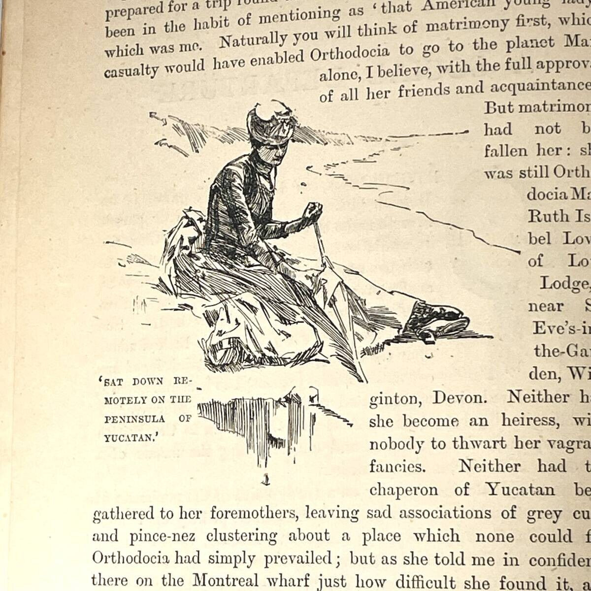 A Social Departure By Sara Jeannette Duncan, 1893, Illustrated By F.H. Townsend