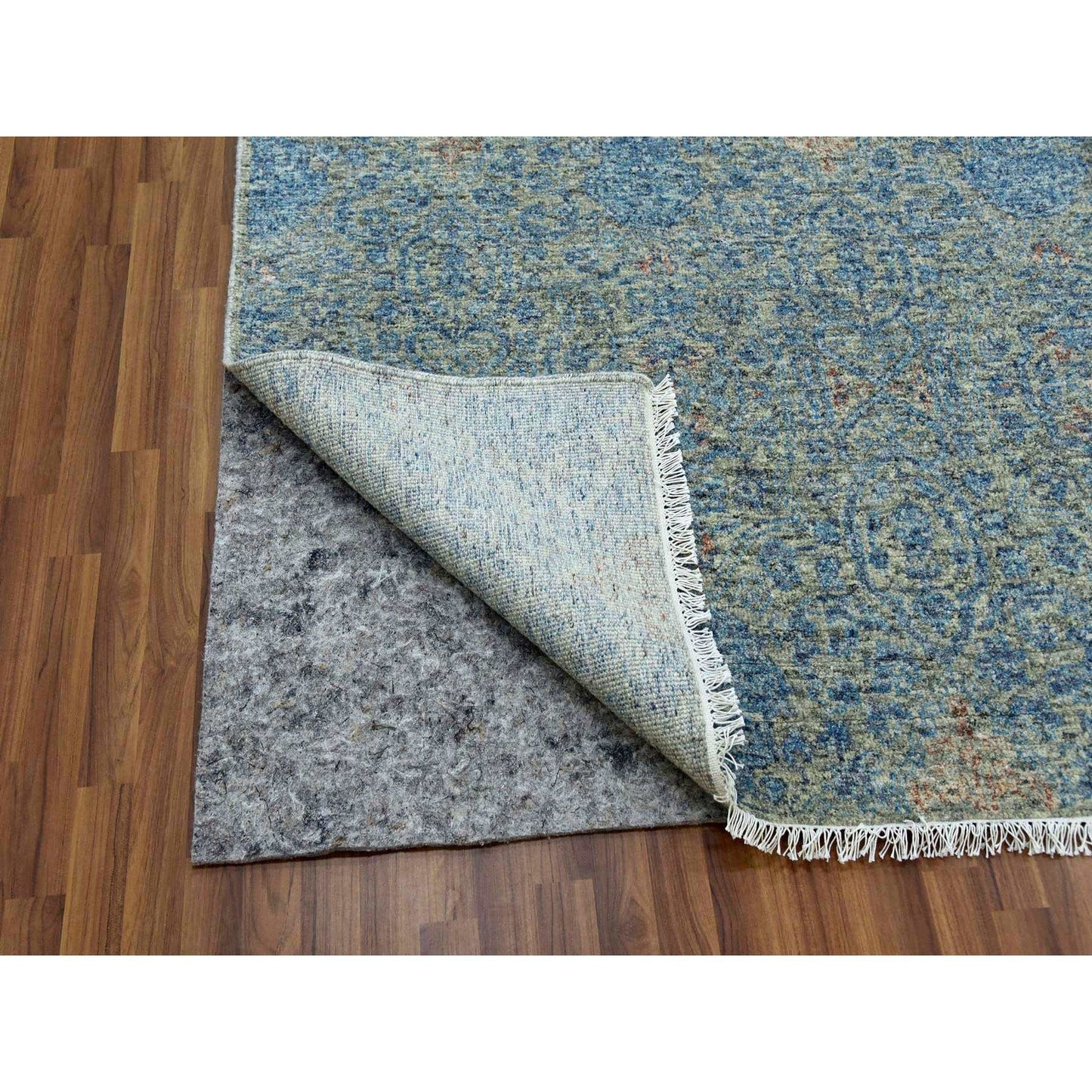 11'10"X17'10" Pure Wool Hand Knotted,Oversize Subtle Oriental
