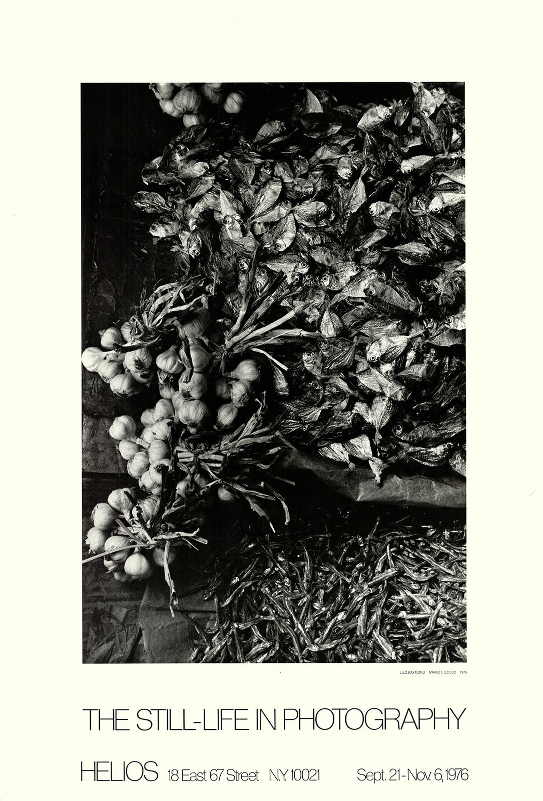 Lilo Raymond Market Ilo Ilo " Poster Photography Black & Whi