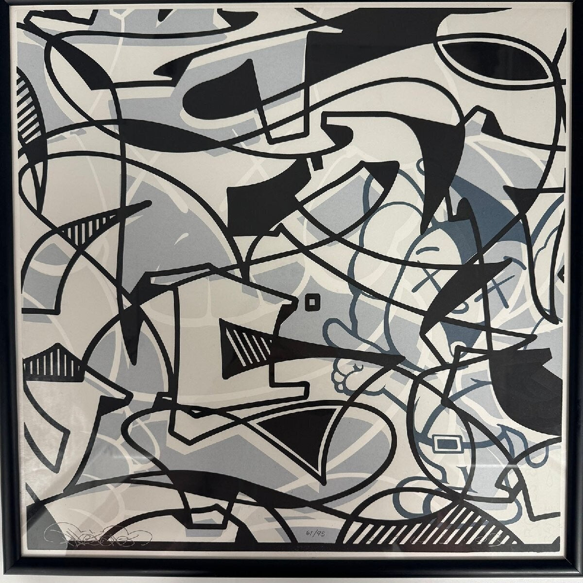 Kaws  Westone 2003 Original Silkscreen Art Print
