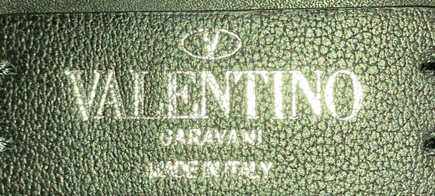 Valentino Garavani Vltn Rockstud Shopping Tote Printed Leather Tall