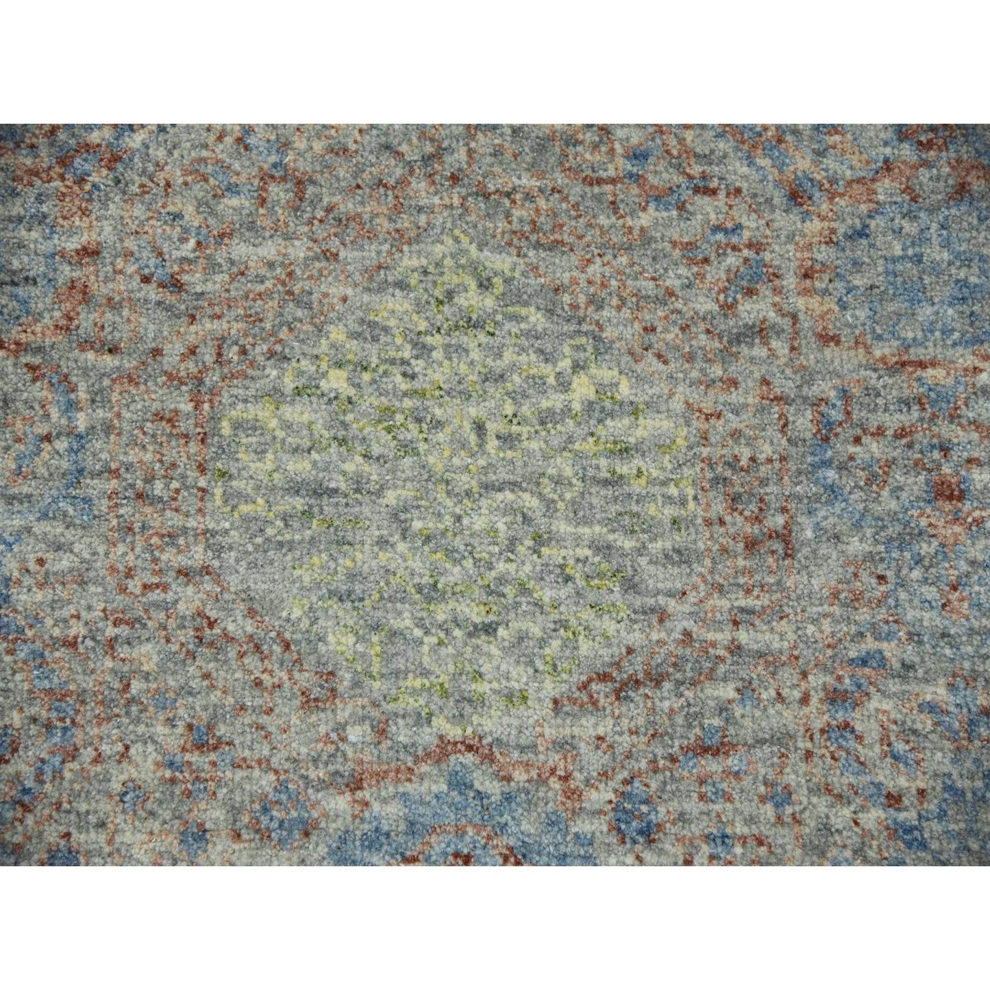 12'X17'4" Obscured And Subtle 100% Wool Hand Knotted Oriental Rug