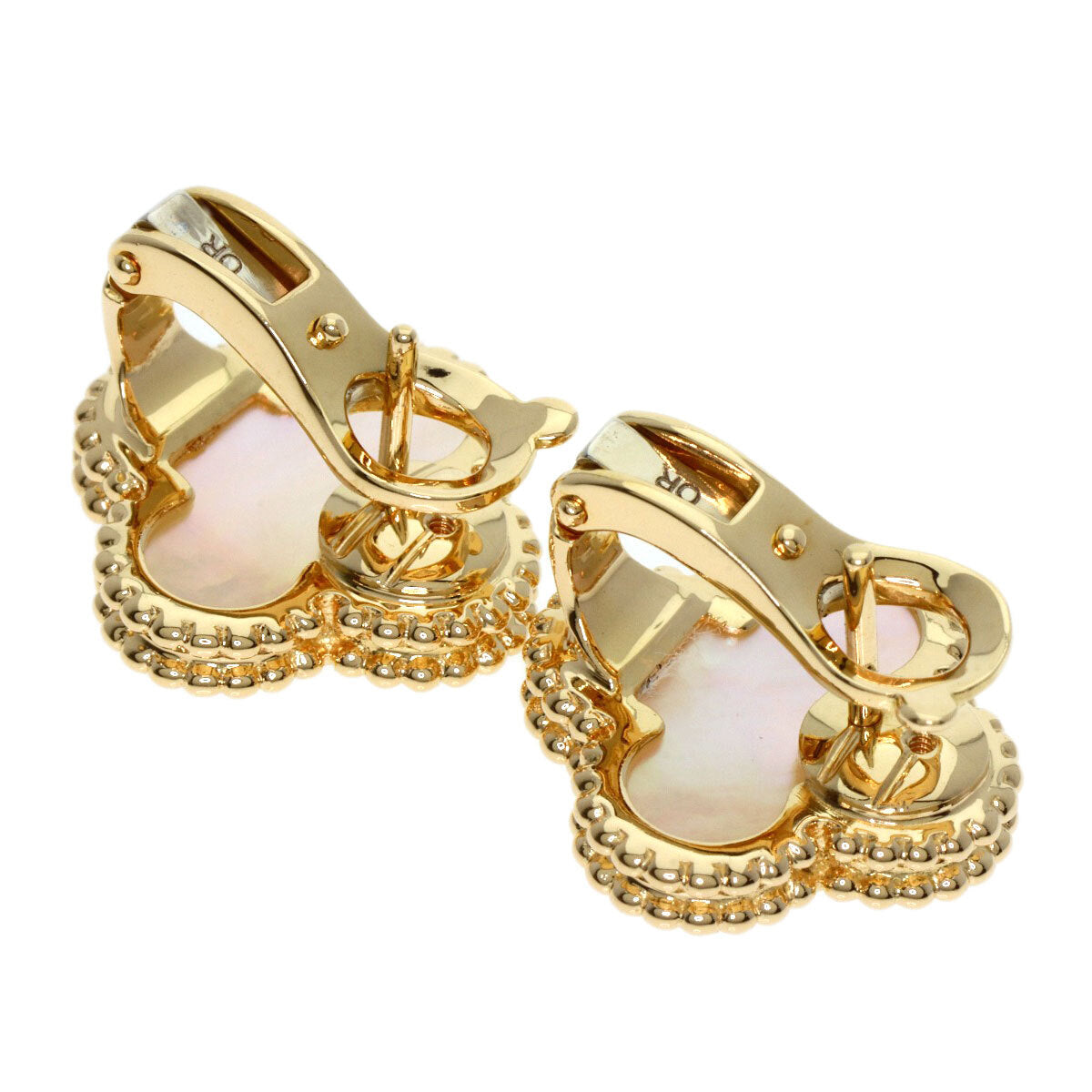 Van Cleef & Arpels Earring Vintage Alhambra K18