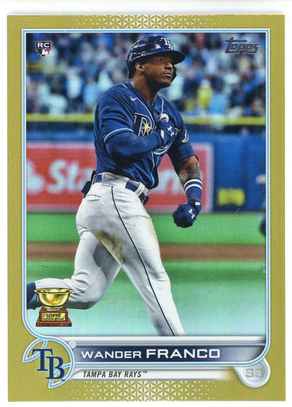 Wander Franco 2022 Topps Series One Gold Foil