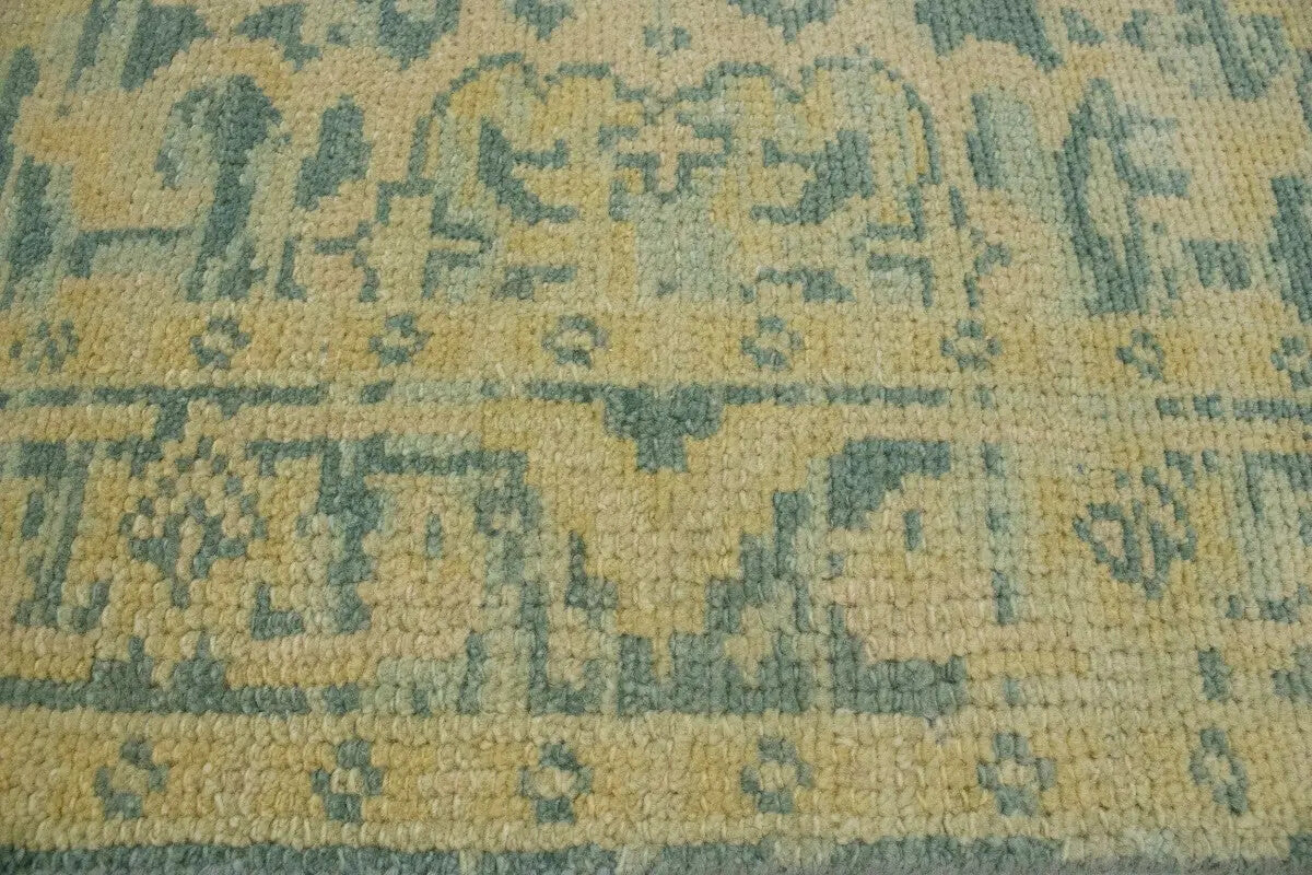 Muted Colors Transitional Floral Oriental Rug