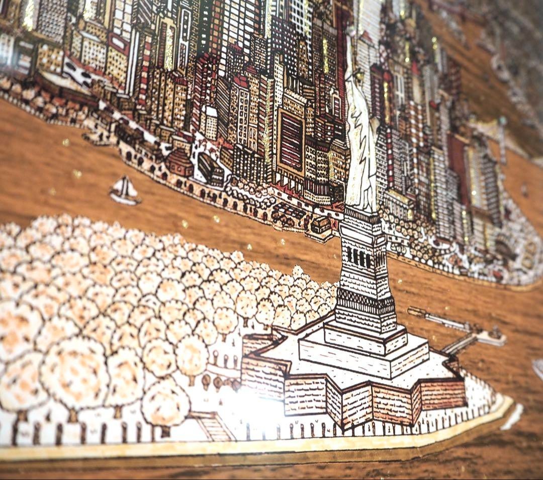 Johann Perathoner "Statue Of Liberty Camel" Plexi Art Object Signed 1/10 W/ Coa