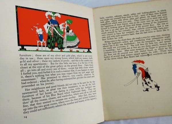 Perrault'S Fairy Tales 1922 First Edition Illustrated By John Austen Art Deco