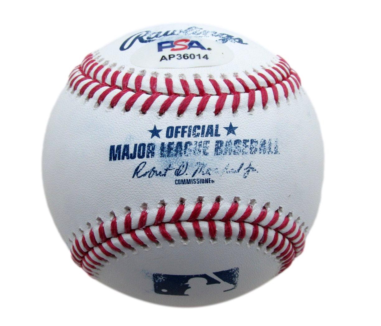 Freddie Freeman Signed/Auto Oml Baseball Los Angeles Dodgers Psa/Dna 197521