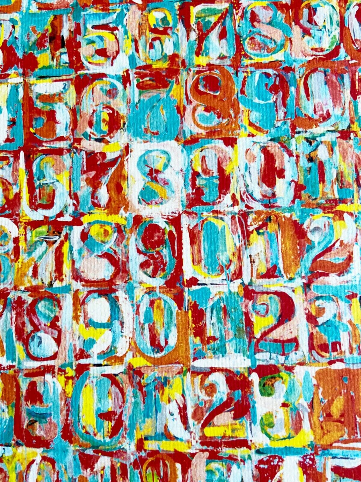 Jasper Johns Lithograph Met Museum Coa Numbered