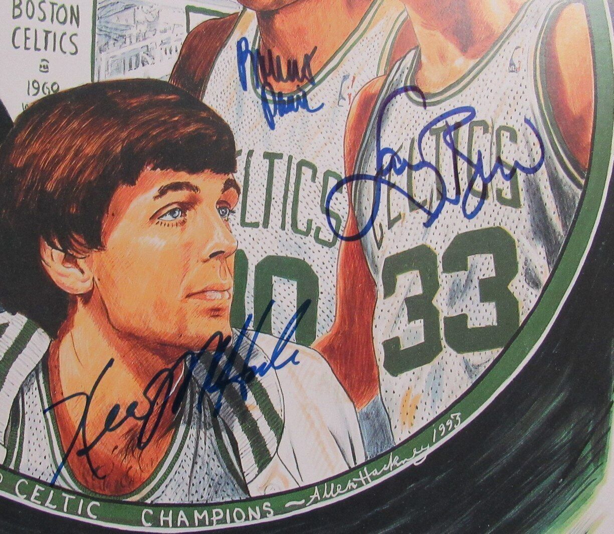 Bird/Mchale/Parish/Auerbach Multi-Signed 24X20
