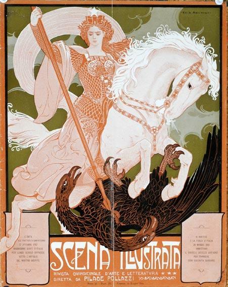 Scena Illustrata Arts Literature Theatre Music By Giuseppe Anichini 1900