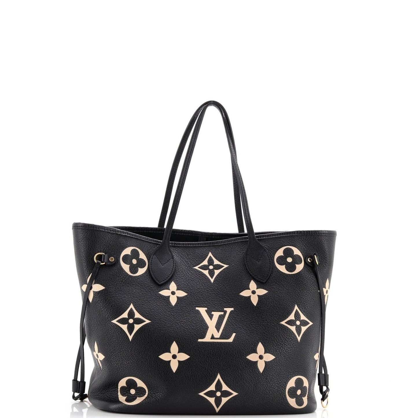 Louis Vuitton Neverfull Nm Tote Bicolor Monogram Empreinte Giant Mm
