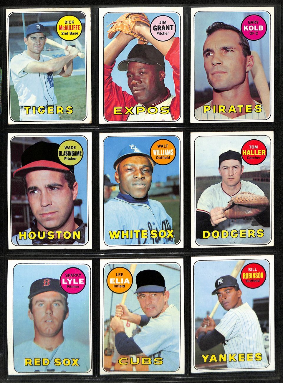 1969 Topps Baseball Card Complete Set (1-664)
