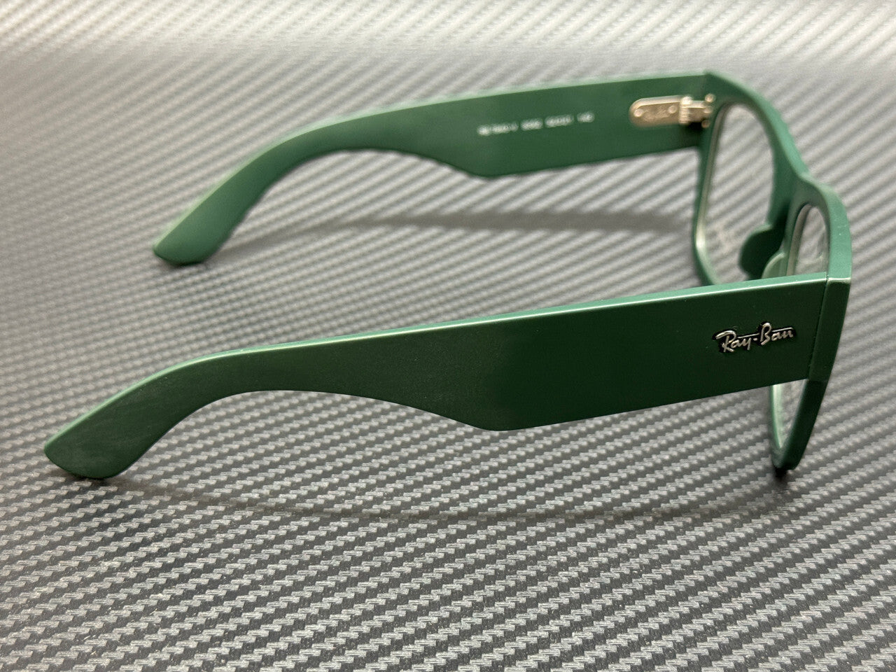 Ray Ban Rx7840V 8062 Matte Green Unisex 52 Mm