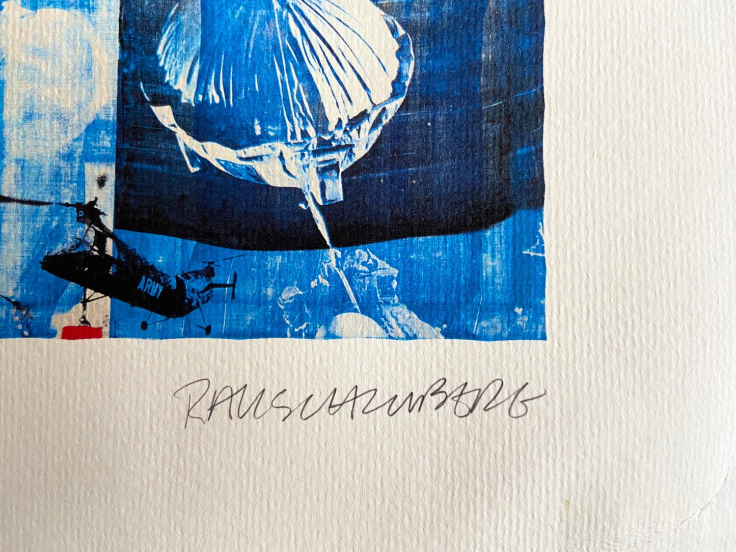 Robert Rauschenberg Lithograph Coa Numbered Pencil Signed Op - Jasper Johns