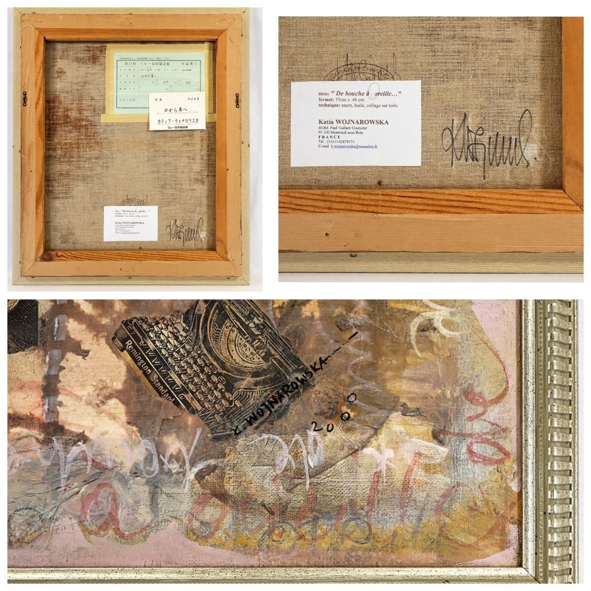 Katia Wojnarowska-Bouchet (Poland) Original Mixed