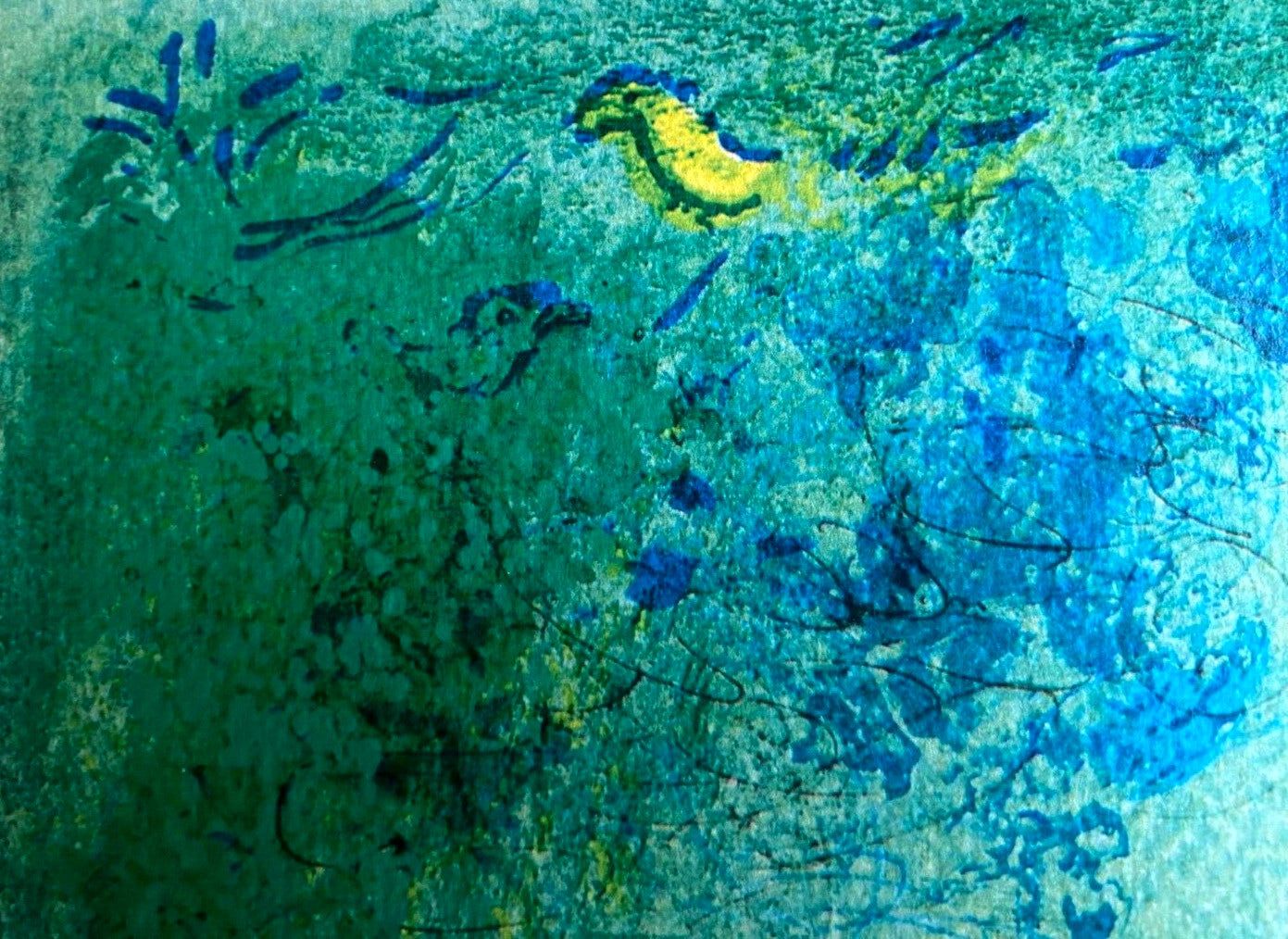 Marc Chagall Lithograph 'Le Bisou' Coa Hand Numbered Signed