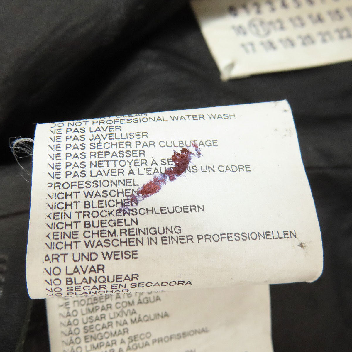 MaisonMargiela body bag logo Canvas