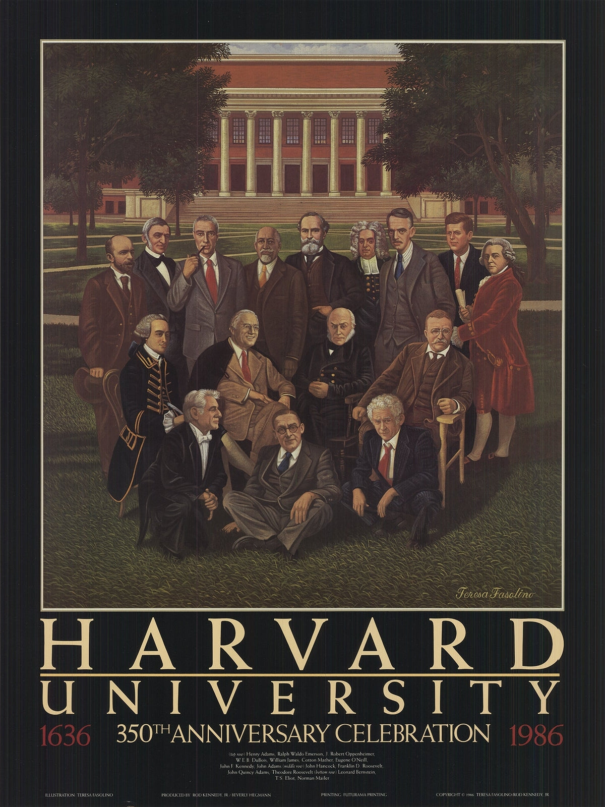 Teresa Fasolino Harvard University 350Th Anniversary Celebration " Offse