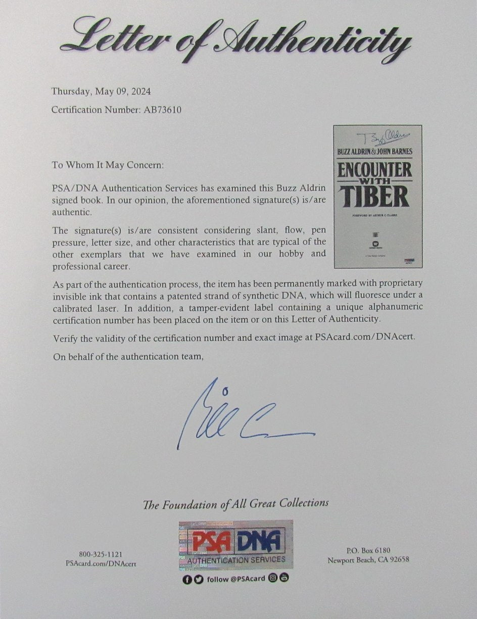 Buzz Aldrin Signed/Autographed "Encounter With