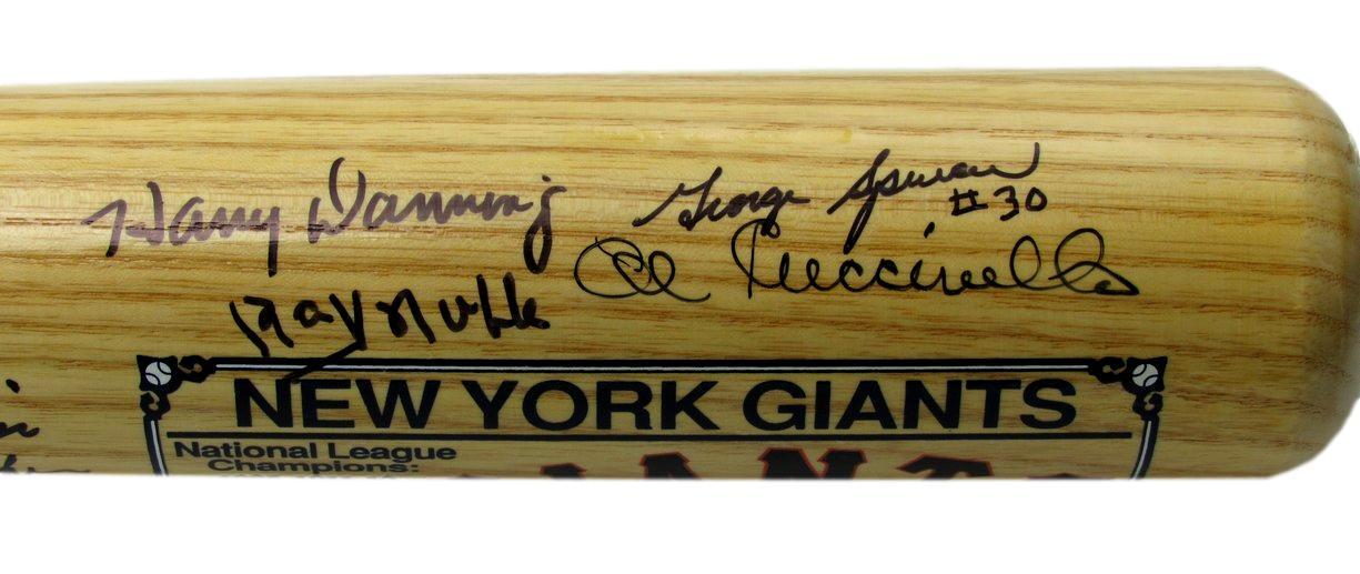Ny Giants Multi-Autographed By 11 Cooperstown