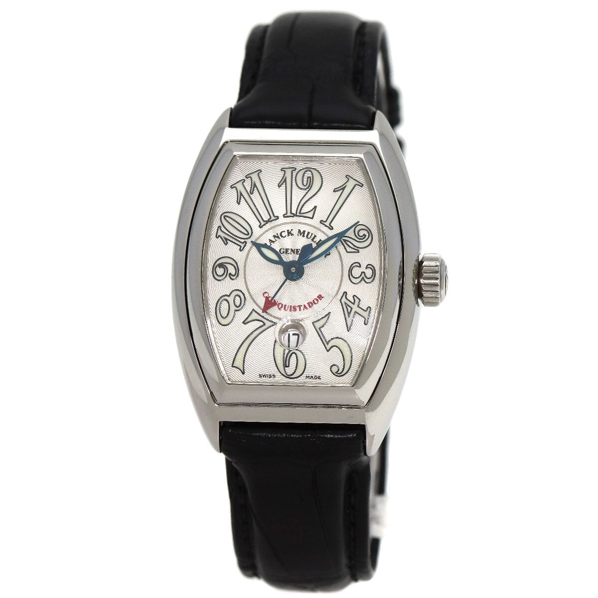 Franck Muller Conquistador Watches 8002Lsc Stainless Steel/Leather Ladies