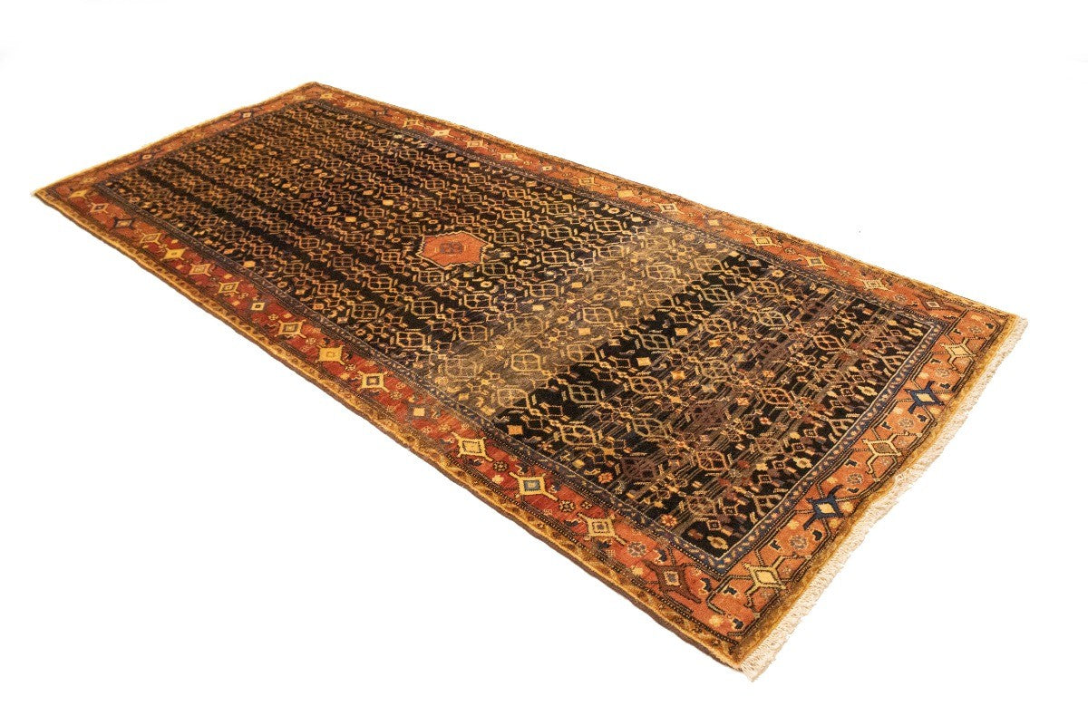 Vintage Tribal Style Handmade Oriental Runner Rug