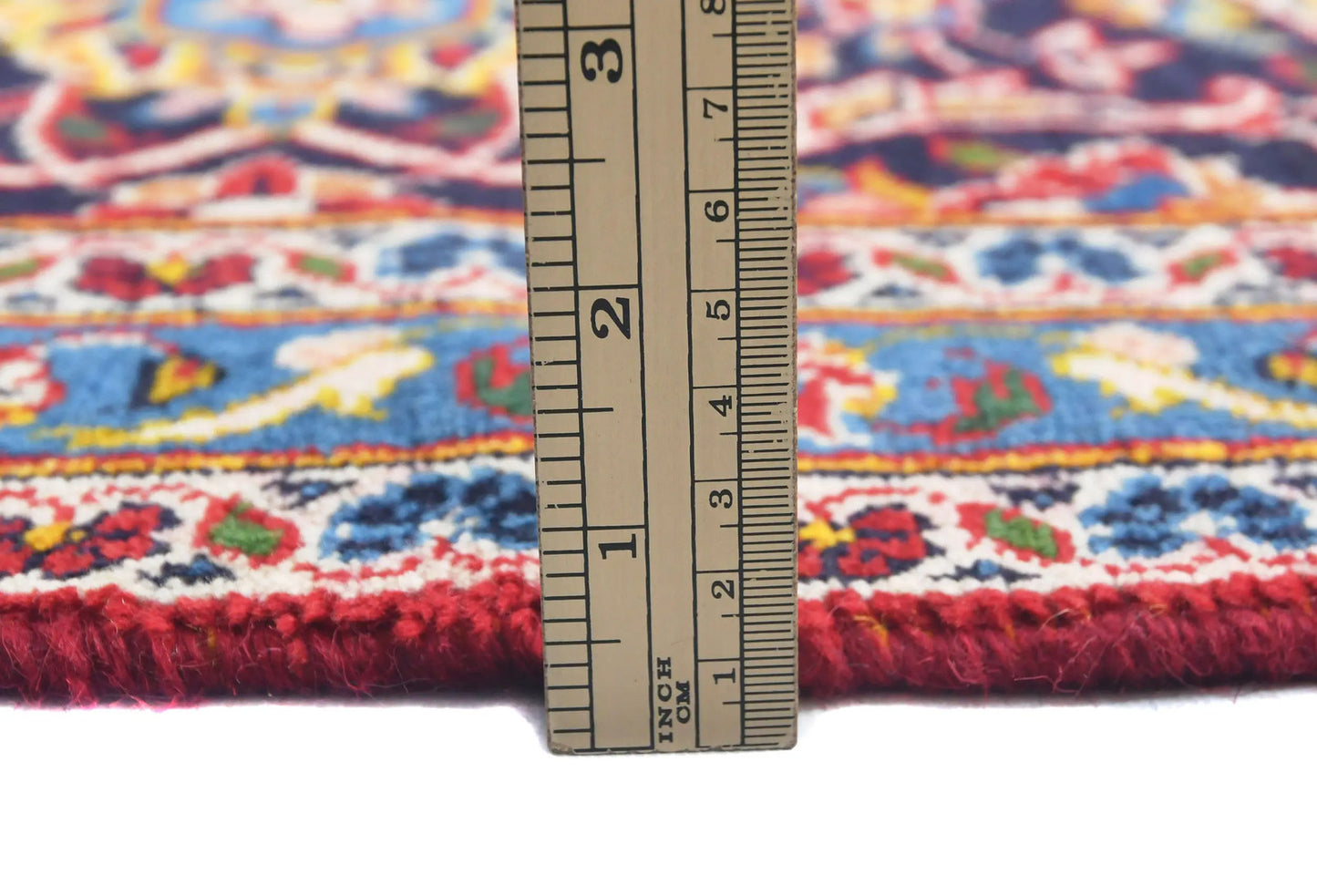 Vintage Wool Oriental Rug Floral Traditional