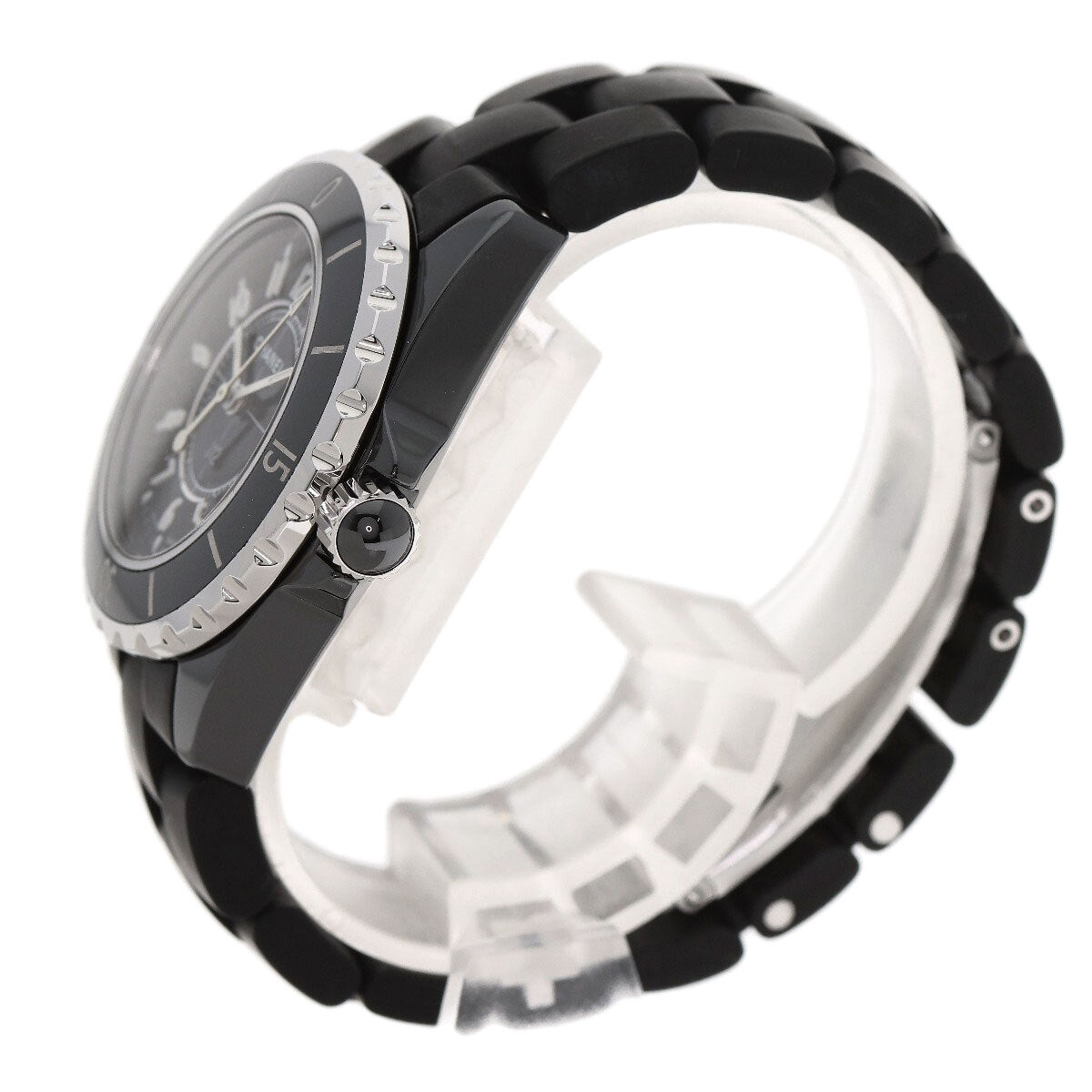 Chanel J12 1.3" Watches H0681 Ceramic/Rubber Ladies