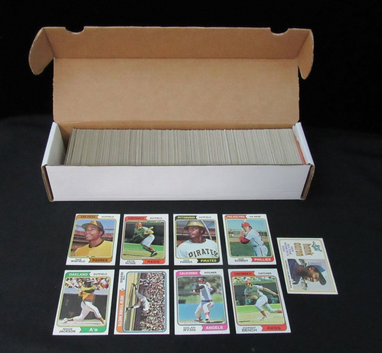 1974 Topps Baseball Card Complete Set W/Traded