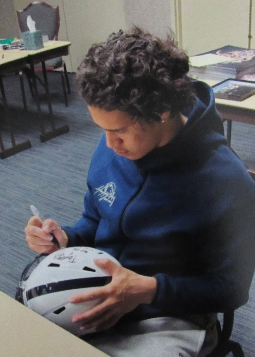 Tony Rojas Signed/Inscr Full Size Speed Replica