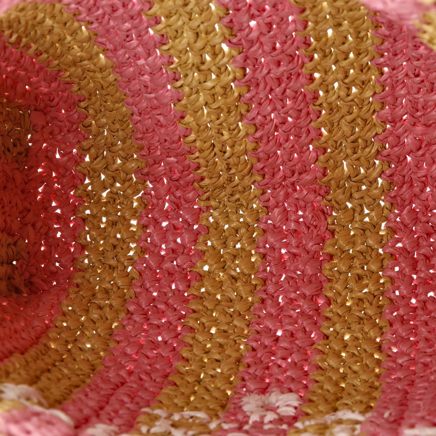 Prada Logo Tote Raffia Small