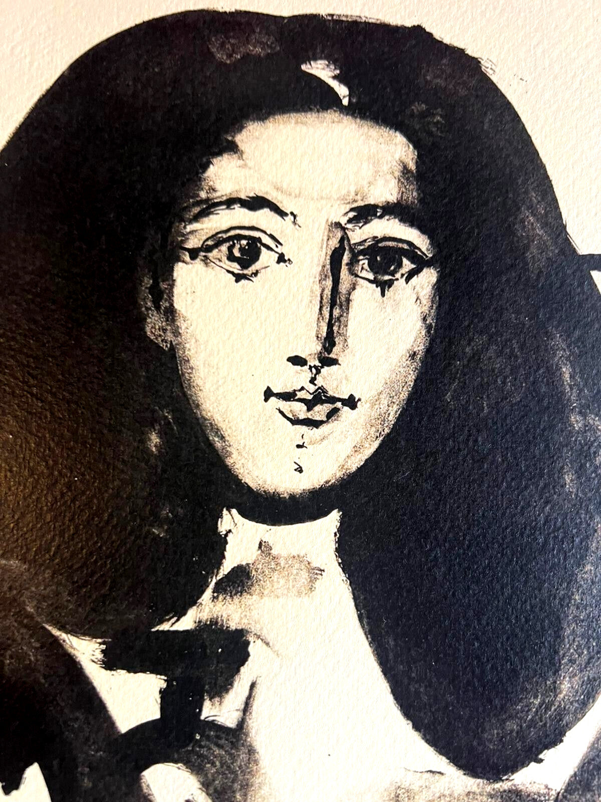 Pablo Picasso Lithograph Coa Signed Numbered By