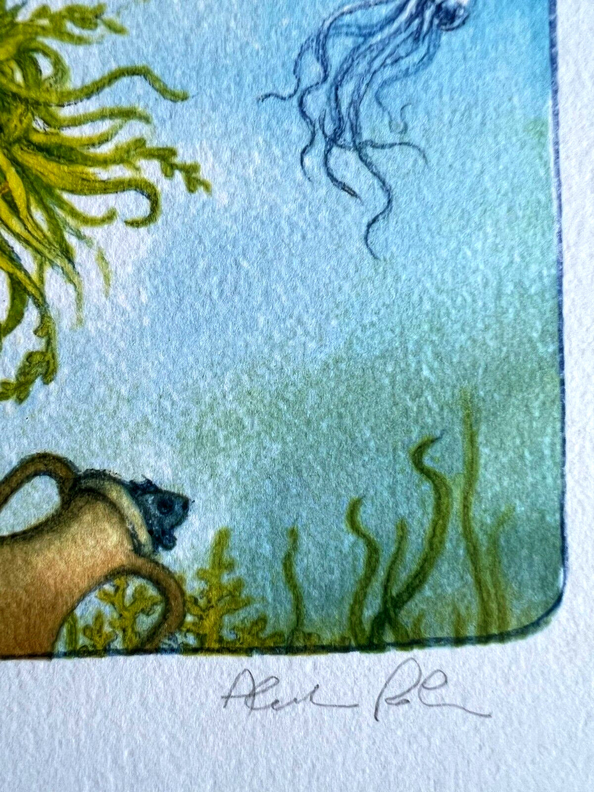 Alessandra Roberti Lithograph Technical Mixed