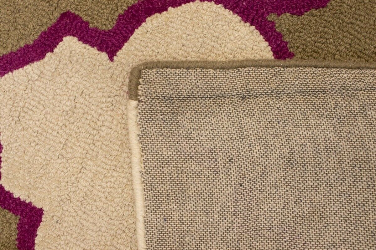 Trellis Design Multicolored 5X8 Modern Rug
