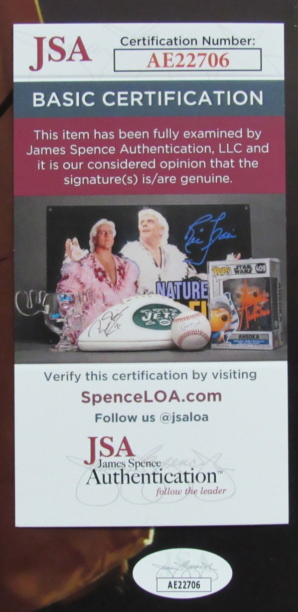 Michael J Fox/Christopher Lloyd Auto/Sign 16X20