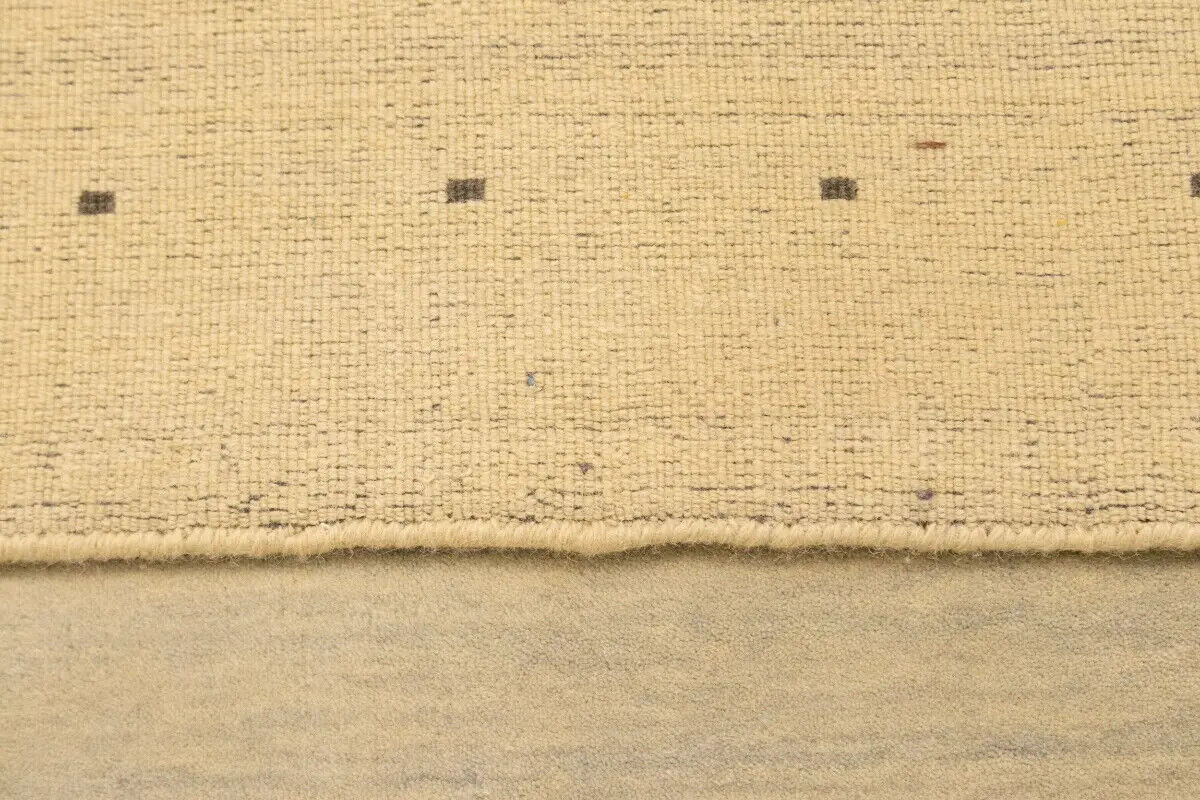 Modern Lori Gabbeh Rug Hand-Loomed Tribal Border
