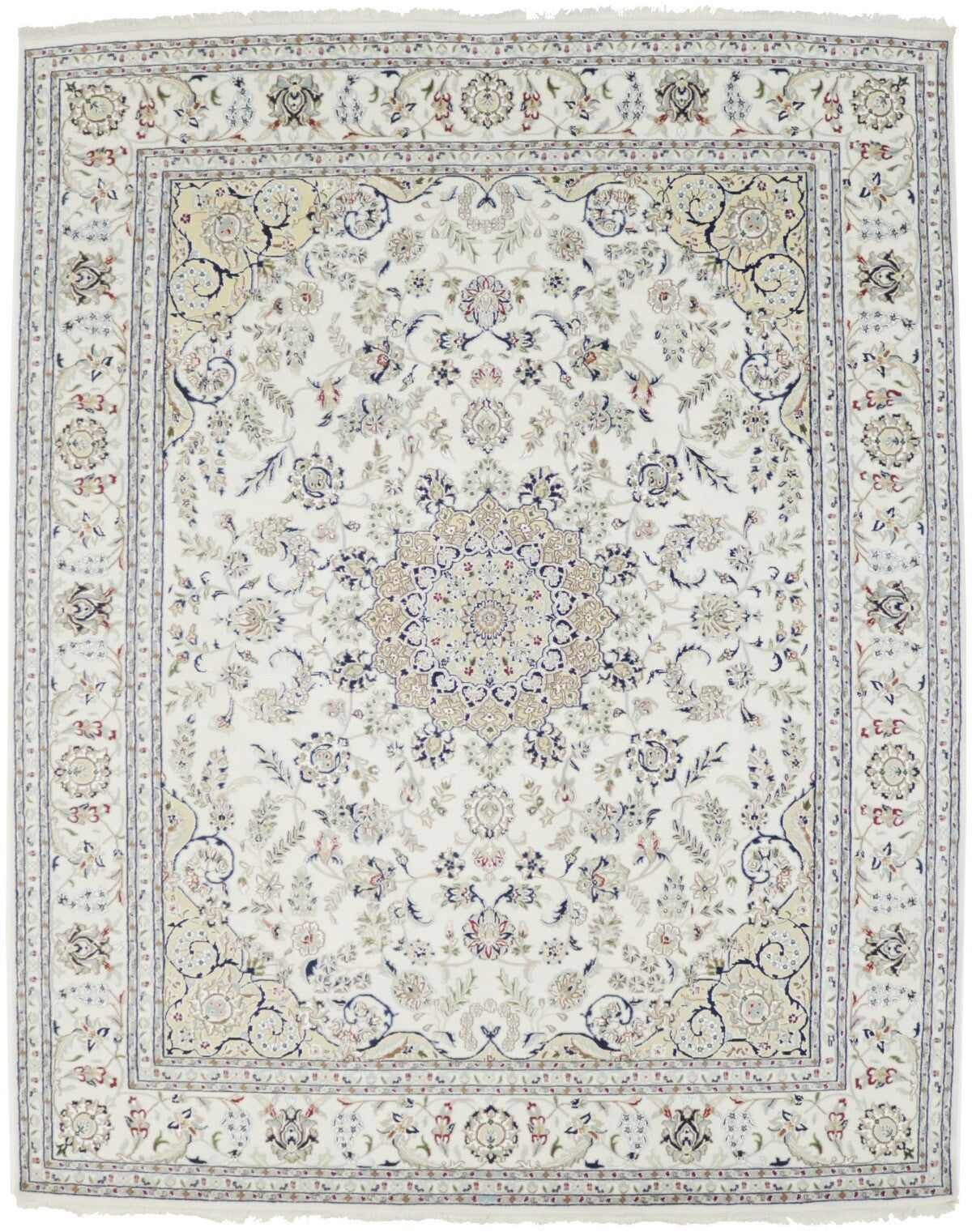 8X10 Ft New Extra Fine Hand-Knotted Oriental Rug