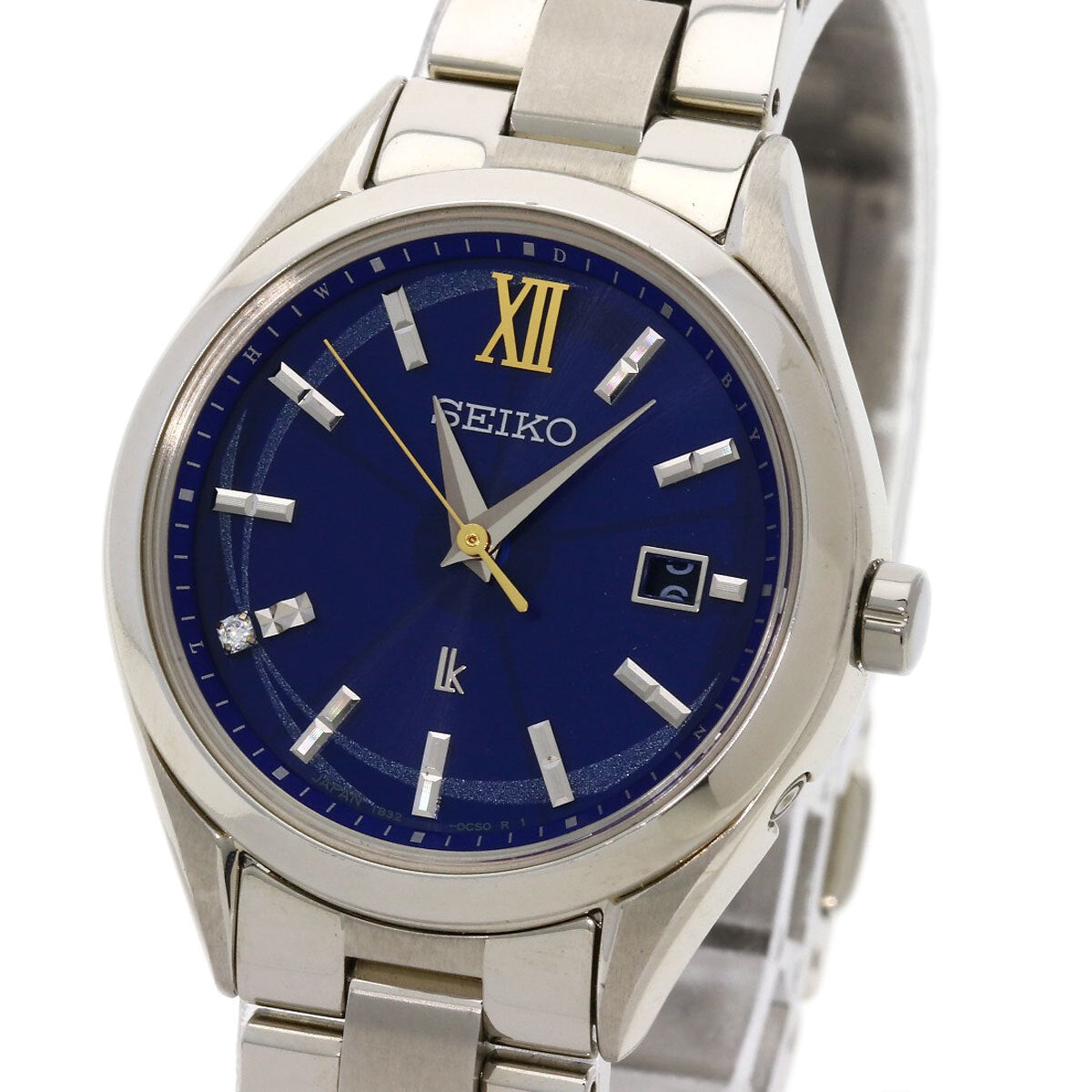 Seiko Lukia Eternal Blue Limited Watches Ssqw075 1B32-0Bf0 Titanium/Titanium...