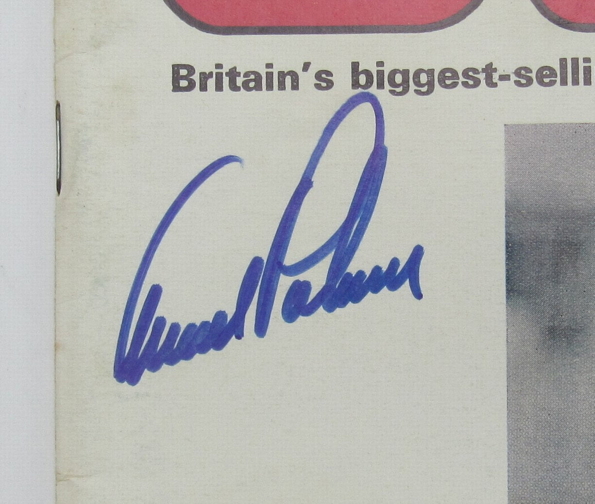 Arnold Palmer Signed/Autographed March 1967 Golf