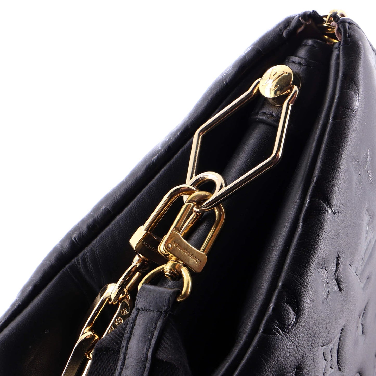 Louis Vuitton Coussin Bag Monogram Embossed Lambskin Pm