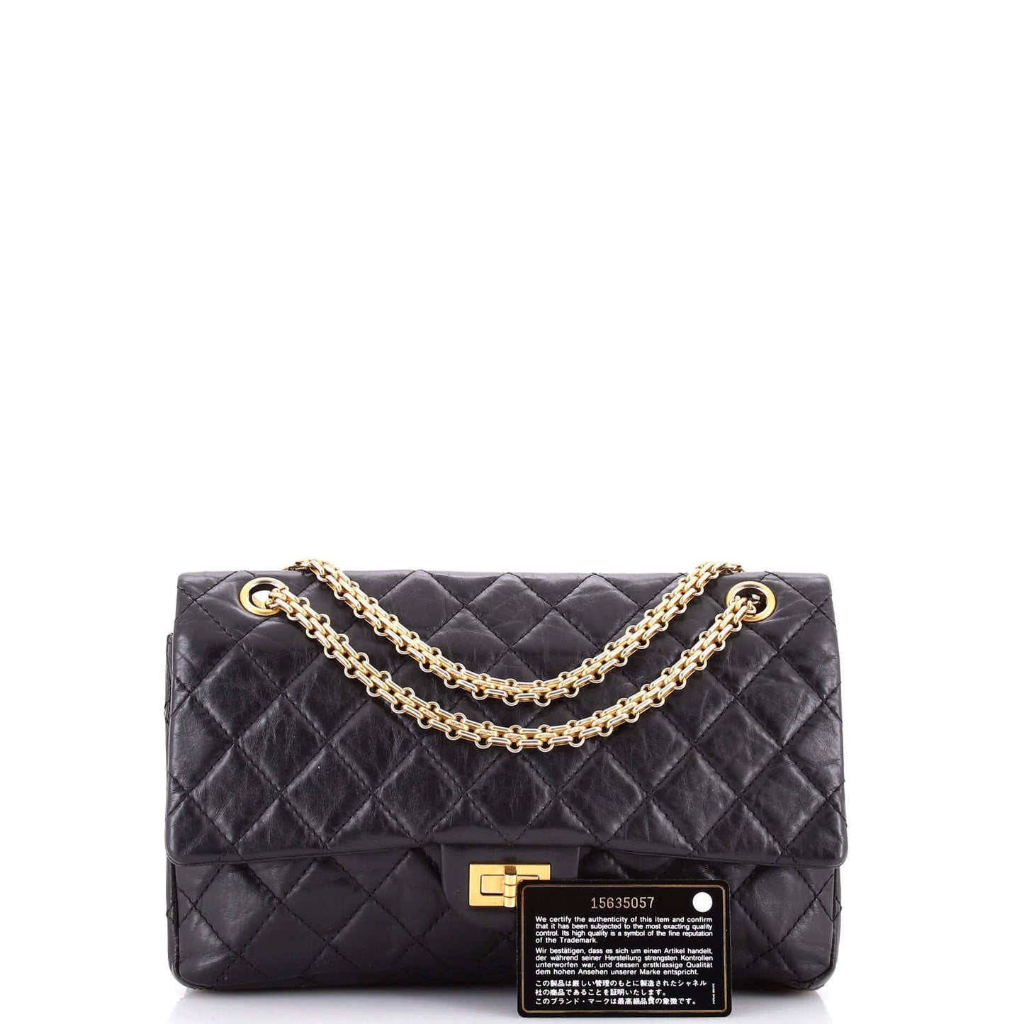 Chanel Reissue 2.55 Flap Bag Quilted Aged Calfskin 226