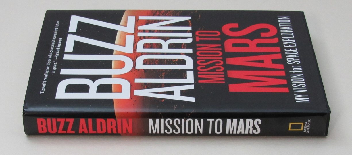 Buzz Aldrin Signed/Autographed "Mission To Mars" Book Psa/Dna 190231