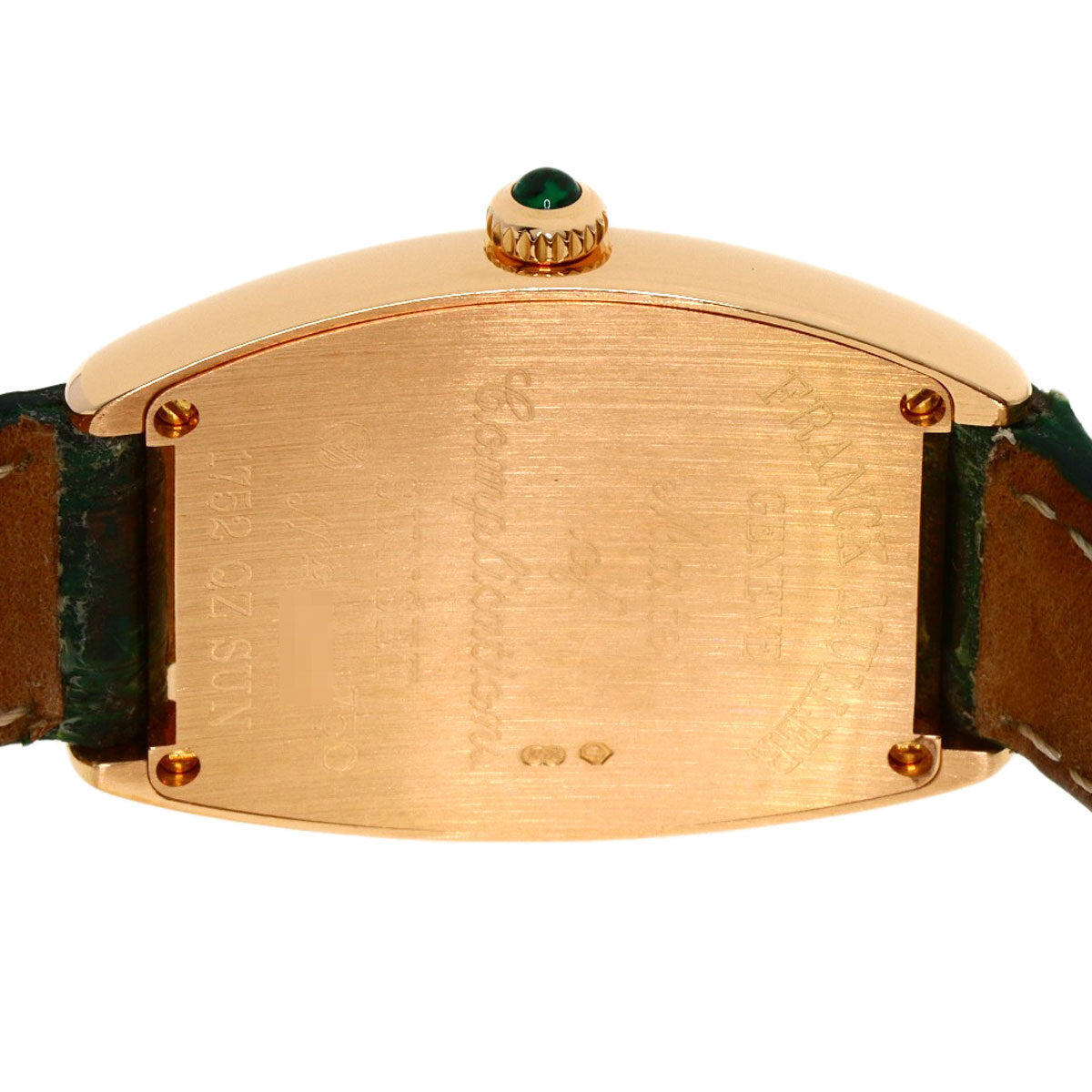 FRANCK MULLER Tono CURVEX Watches 1752 QZ SUN K18