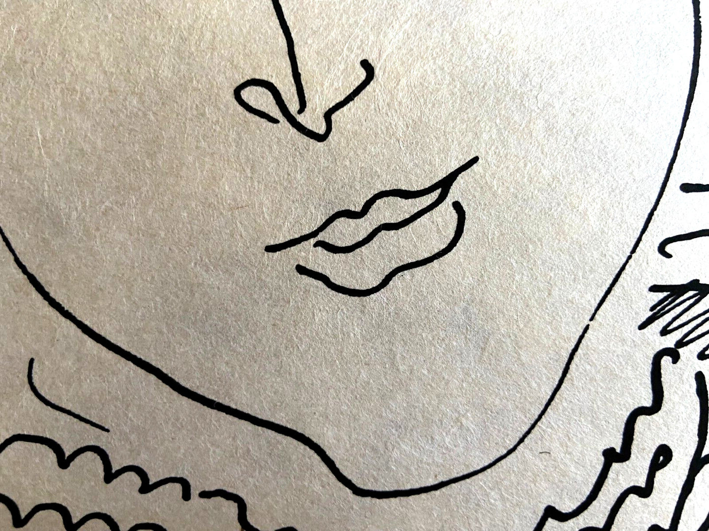 Henri Matisse Lithograph 1960 Coa Contract Signed By Hand Numbered Crayon