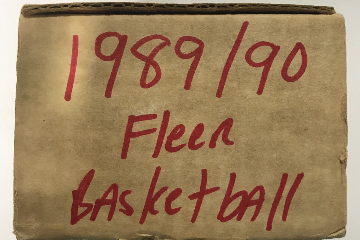 STICKERS COMPLETE BASKETBALL FLEER SET 1989 90